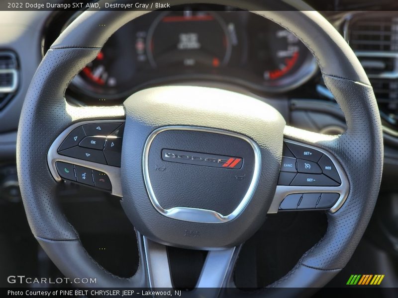 Destroyer Gray / Black 2022 Dodge Durango SXT AWD