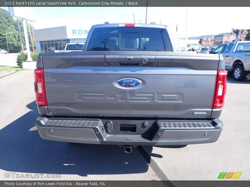Carbonized Gray Metallic / Black 2022 Ford F150 Lariat SuperCrew 4x4