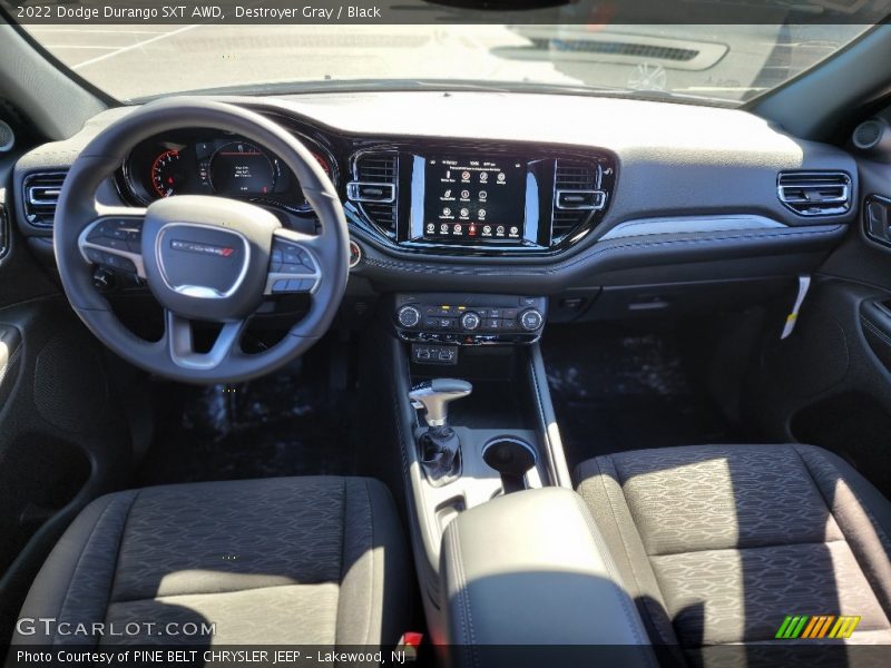 Destroyer Gray / Black 2022 Dodge Durango SXT AWD