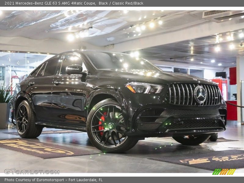Black / Classic Red/Black 2021 Mercedes-Benz GLE 63 S AMG 4Matic Coupe
