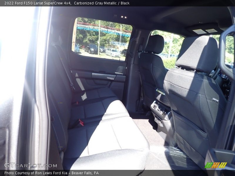 Carbonized Gray Metallic / Black 2022 Ford F150 Lariat SuperCrew 4x4