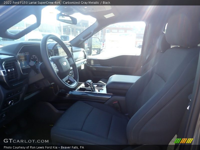 Carbonized Gray Metallic / Black 2022 Ford F150 Lariat SuperCrew 4x4