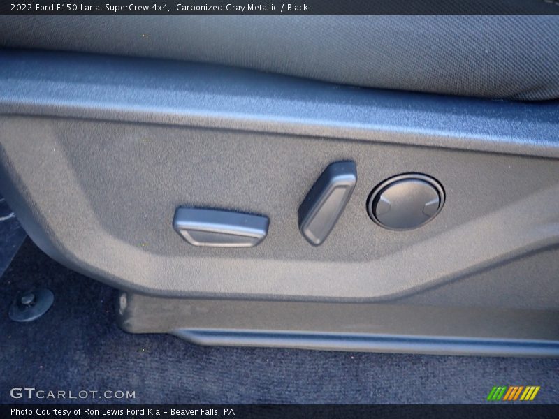 Carbonized Gray Metallic / Black 2022 Ford F150 Lariat SuperCrew 4x4