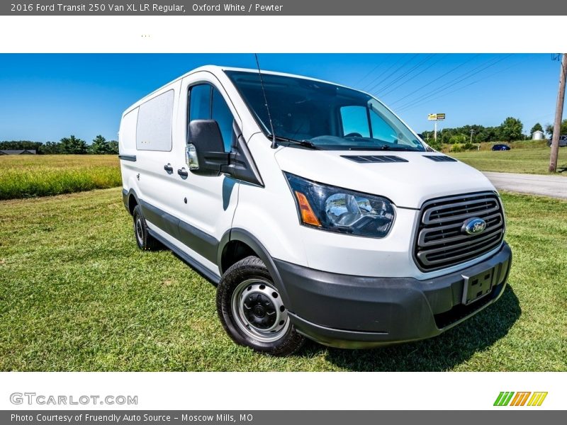Oxford White / Pewter 2016 Ford Transit 250 Van XL LR Regular