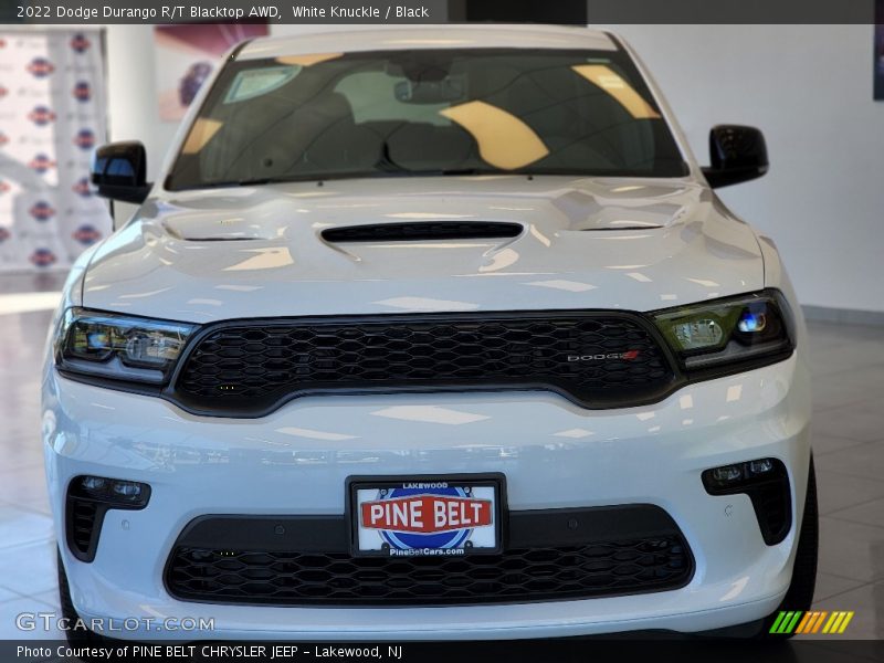 White Knuckle / Black 2022 Dodge Durango R/T Blacktop AWD