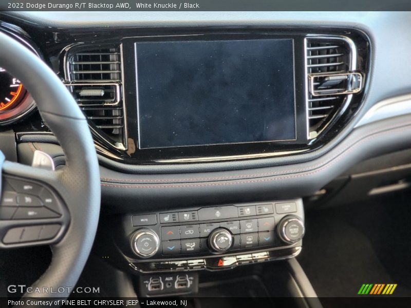 Controls of 2022 Durango R/T Blacktop AWD