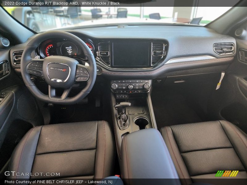  2022 Durango R/T Blacktop AWD Black Interior
