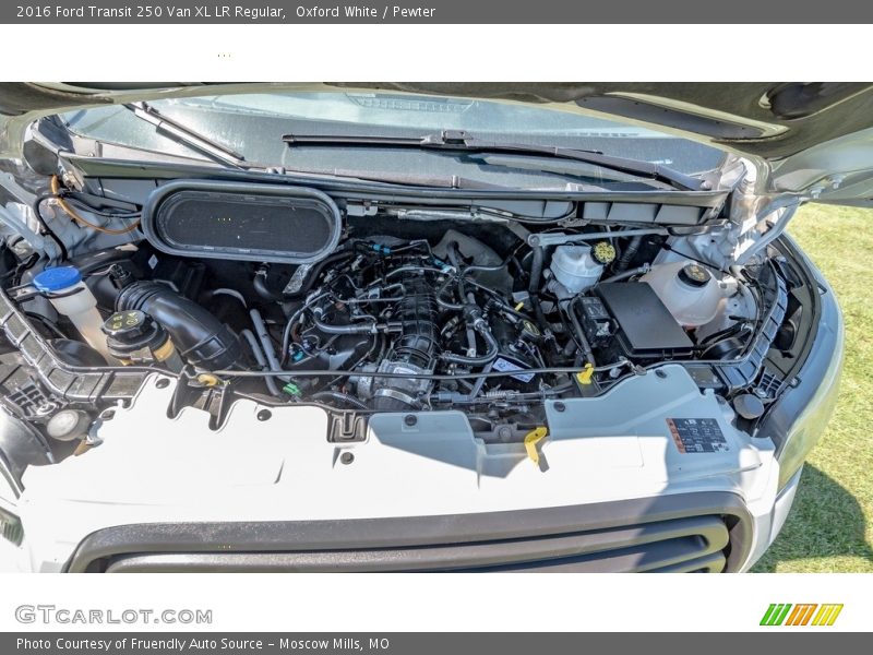 Oxford White / Pewter 2016 Ford Transit 250 Van XL LR Regular