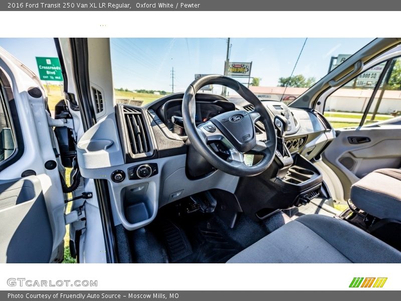 Oxford White / Pewter 2016 Ford Transit 250 Van XL LR Regular