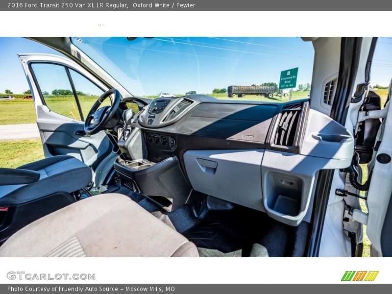 Oxford White / Pewter 2016 Ford Transit 250 Van XL LR Regular