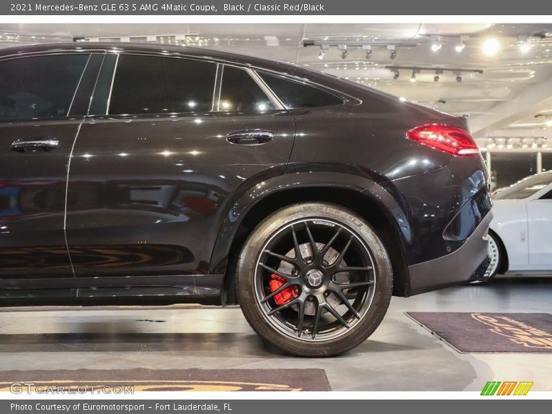 Black / Classic Red/Black 2021 Mercedes-Benz GLE 63 S AMG 4Matic Coupe