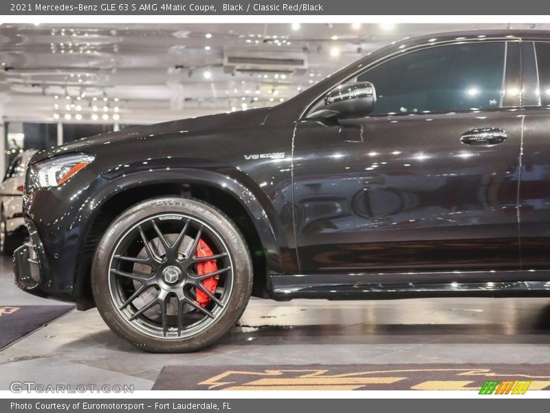 Black / Classic Red/Black 2021 Mercedes-Benz GLE 63 S AMG 4Matic Coupe
