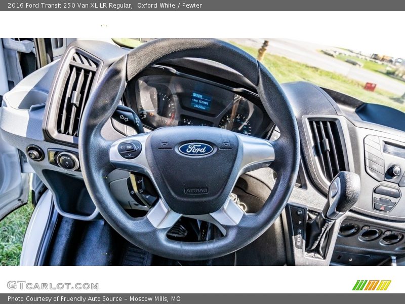 Oxford White / Pewter 2016 Ford Transit 250 Van XL LR Regular