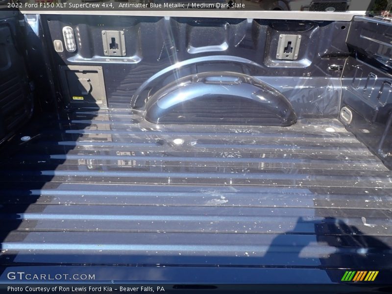 Antimatter Blue Metallic / Medium Dark Slate 2022 Ford F150 XLT SuperCrew 4x4