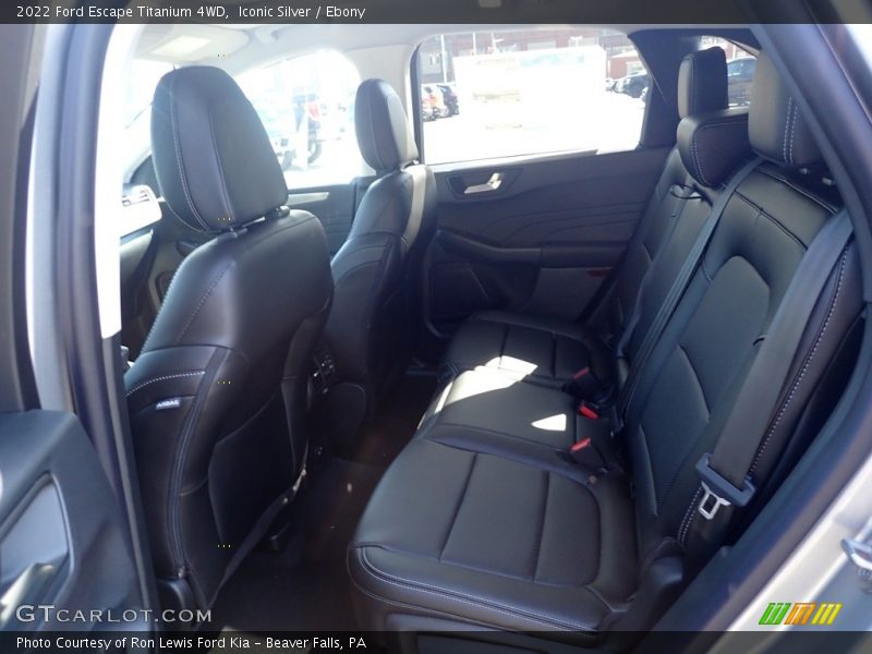 Iconic Silver / Ebony 2022 Ford Escape Titanium 4WD