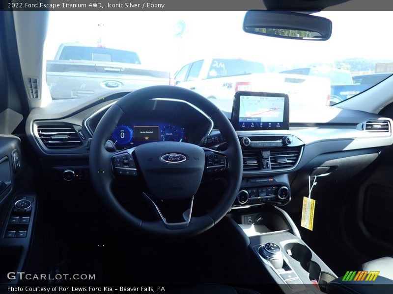 Iconic Silver / Ebony 2022 Ford Escape Titanium 4WD