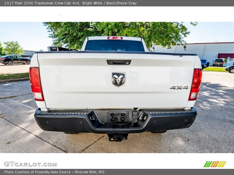 Bright White / Black/Diesel Gray 2017 Ram 2500 Tradesman Crew Cab 4x4