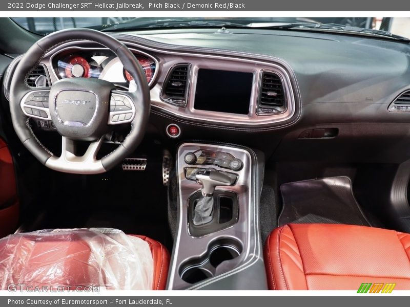  2022 Challenger SRT Hellcat Jailbreak Demonic Red/Black Interior