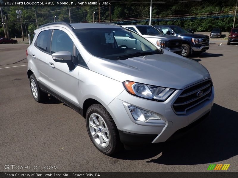 Moondust Silver Metallic / Black 2022 Ford EcoSport SE 4WD