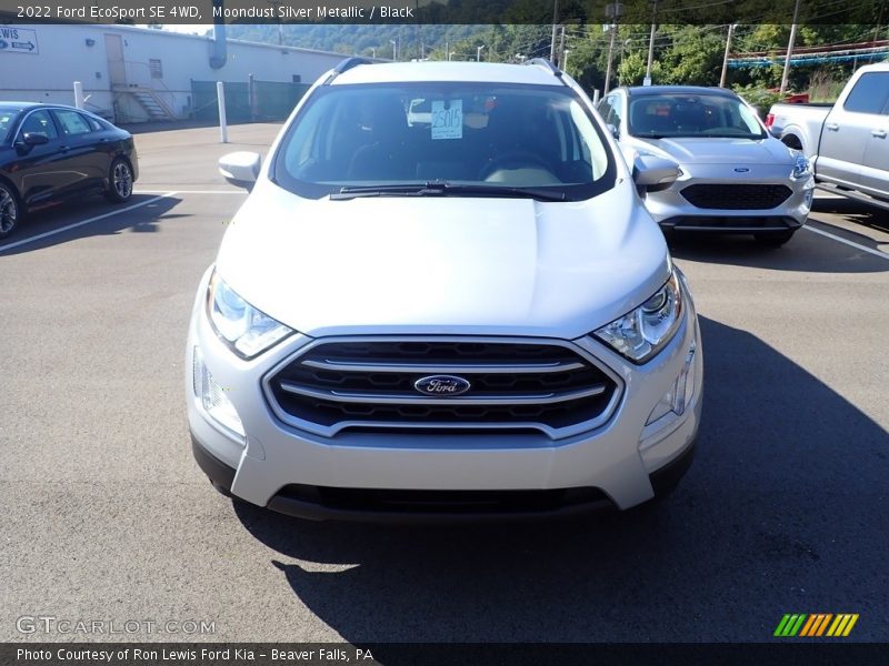 Moondust Silver Metallic / Black 2022 Ford EcoSport SE 4WD