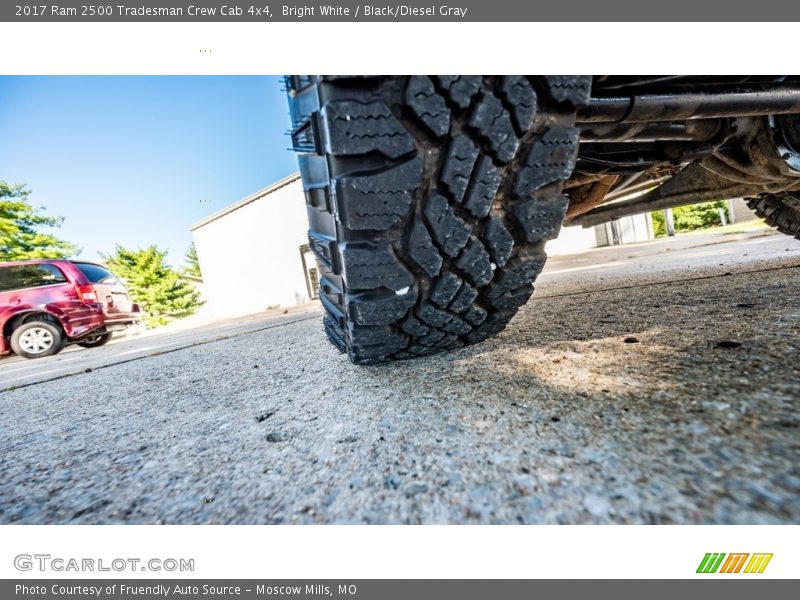 Bright White / Black/Diesel Gray 2017 Ram 2500 Tradesman Crew Cab 4x4