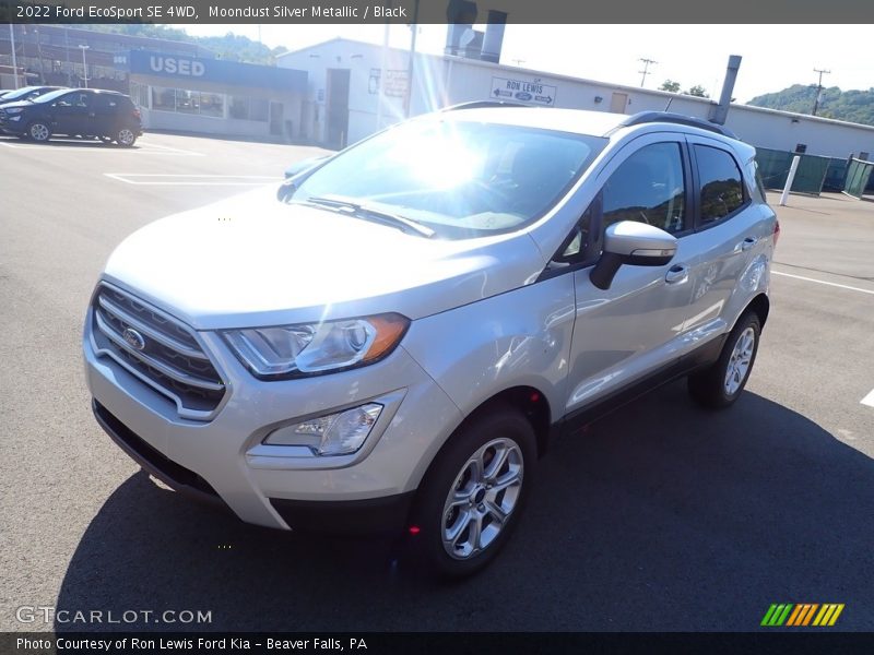 Moondust Silver Metallic / Black 2022 Ford EcoSport SE 4WD