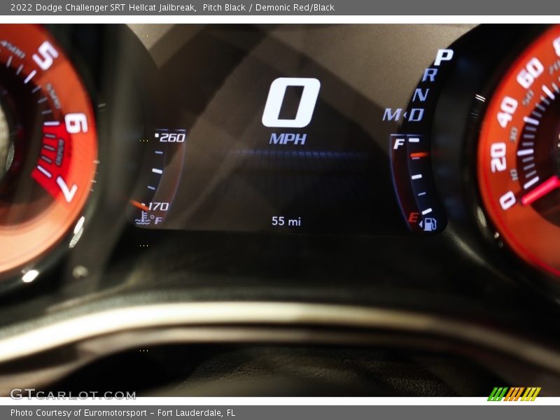  2022 Challenger SRT Hellcat Jailbreak SRT Hellcat Jailbreak Gauges
