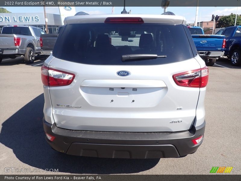 Moondust Silver Metallic / Black 2022 Ford EcoSport SE 4WD