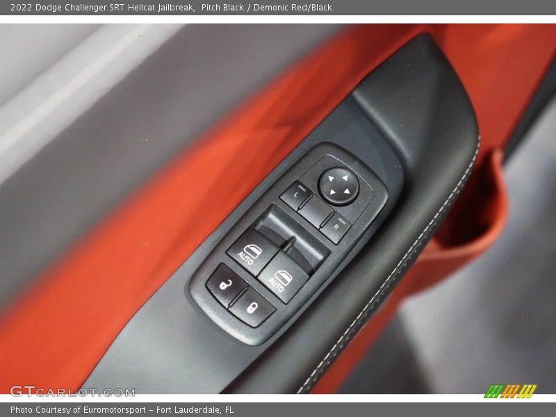 Controls of 2022 Challenger SRT Hellcat Jailbreak