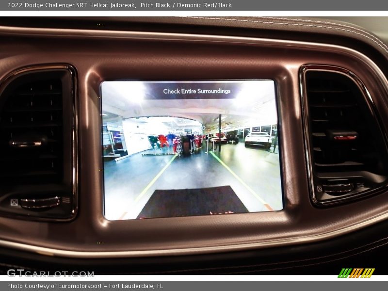 Navigation of 2022 Challenger SRT Hellcat Jailbreak