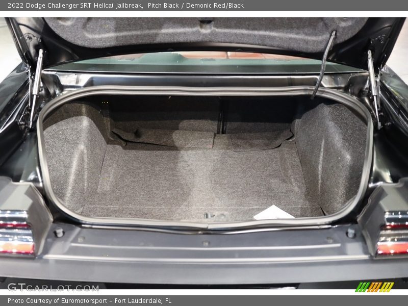  2022 Challenger SRT Hellcat Jailbreak Trunk