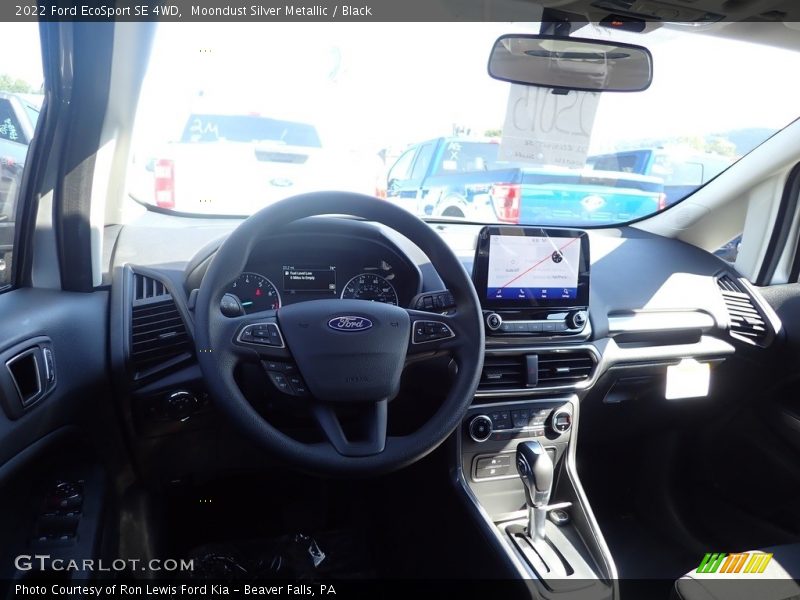 Moondust Silver Metallic / Black 2022 Ford EcoSport SE 4WD