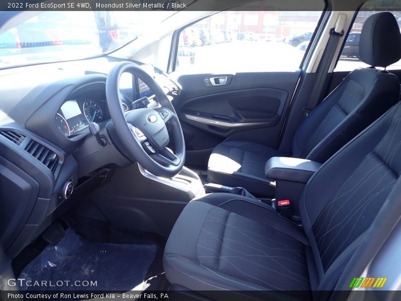 Moondust Silver Metallic / Black 2022 Ford EcoSport SE 4WD
