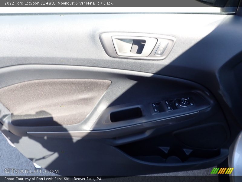 Moondust Silver Metallic / Black 2022 Ford EcoSport SE 4WD