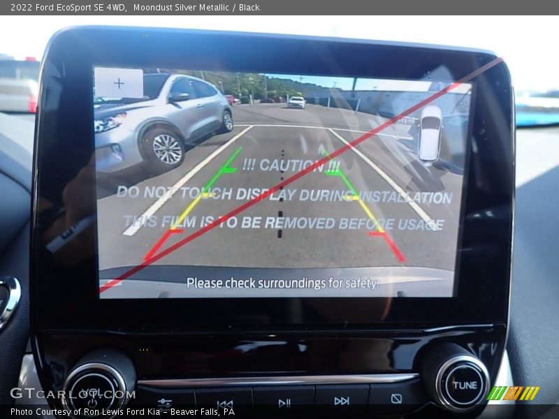 Moondust Silver Metallic / Black 2022 Ford EcoSport SE 4WD