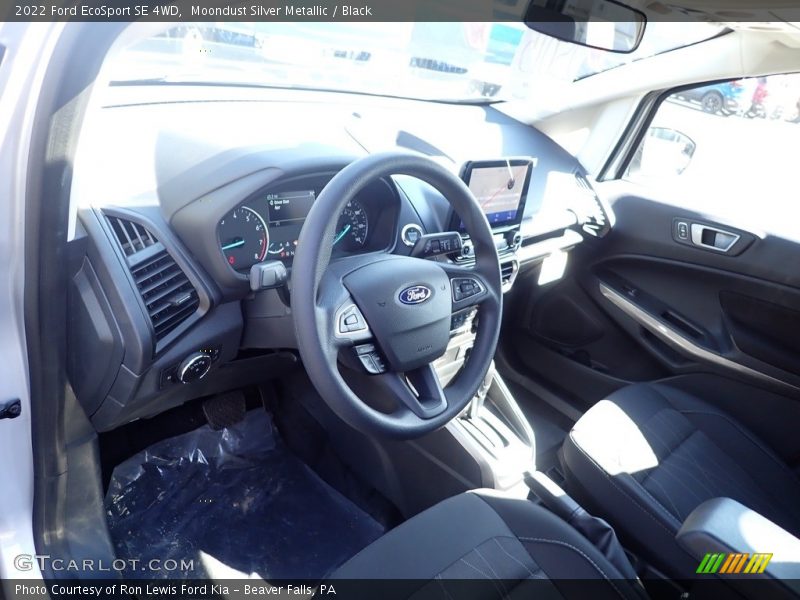 Moondust Silver Metallic / Black 2022 Ford EcoSport SE 4WD