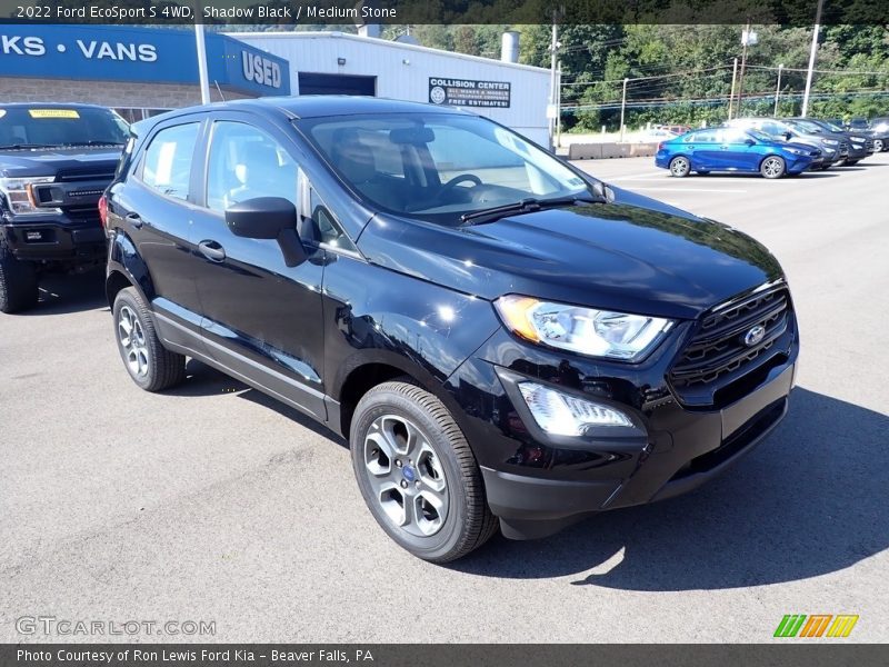 Shadow Black / Medium Stone 2022 Ford EcoSport S 4WD