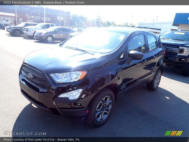 Shadow Black / Medium Stone 2022 Ford EcoSport S 4WD