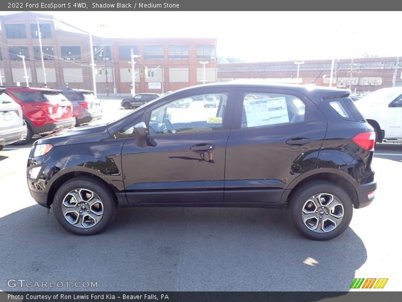 Shadow Black / Medium Stone 2022 Ford EcoSport S 4WD