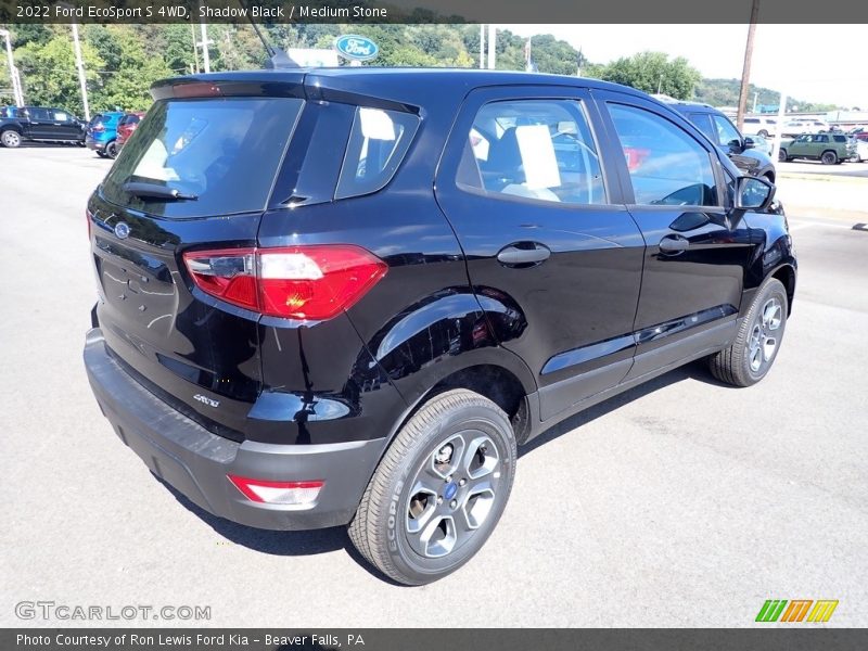 Shadow Black / Medium Stone 2022 Ford EcoSport S 4WD