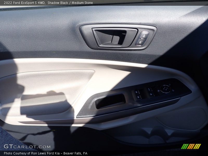 Shadow Black / Medium Stone 2022 Ford EcoSport S 4WD