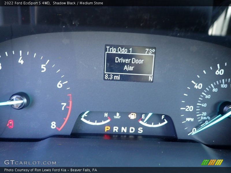 Shadow Black / Medium Stone 2022 Ford EcoSport S 4WD
