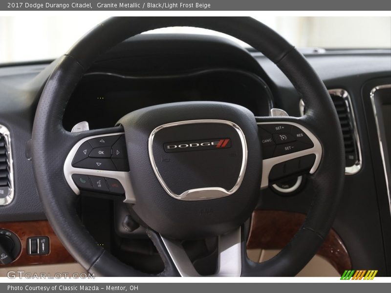  2017 Durango Citadel Steering Wheel