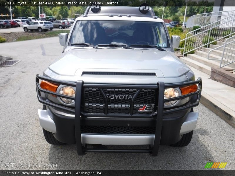 Silver Fresco Metallic / Dark Charcoal 2010 Toyota FJ Cruiser 4WD