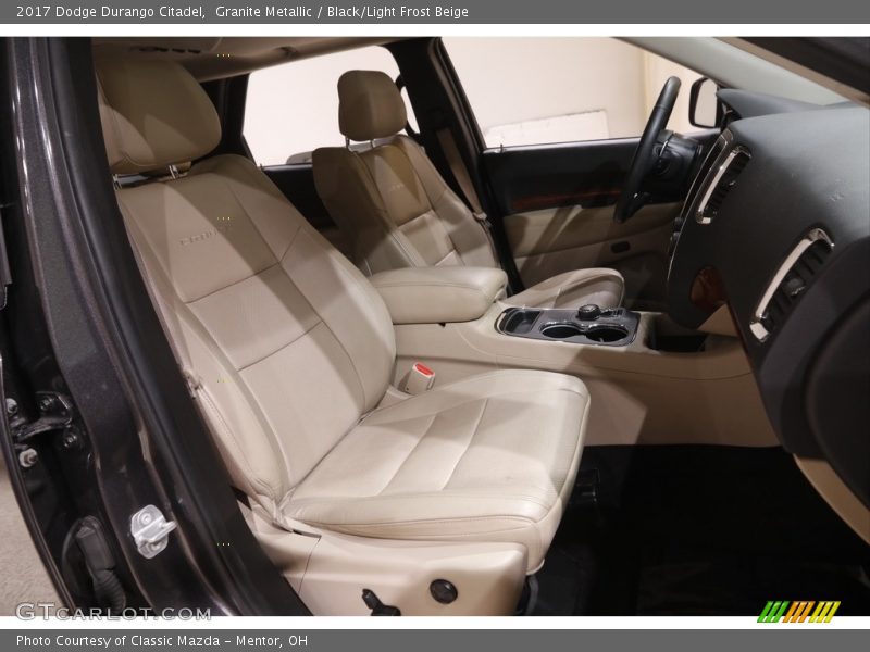 Front Seat of 2017 Durango Citadel
