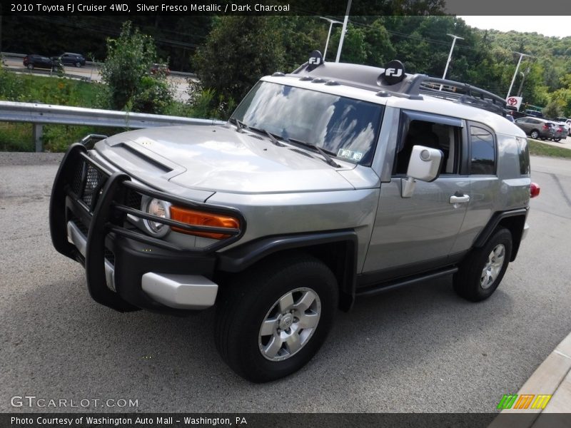 Silver Fresco Metallic / Dark Charcoal 2010 Toyota FJ Cruiser 4WD