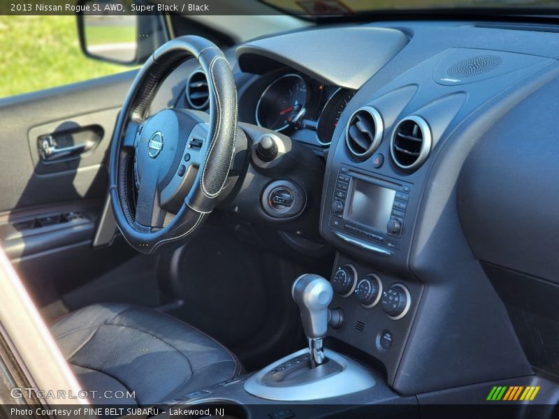 Super Black / Black 2013 Nissan Rogue SL AWD