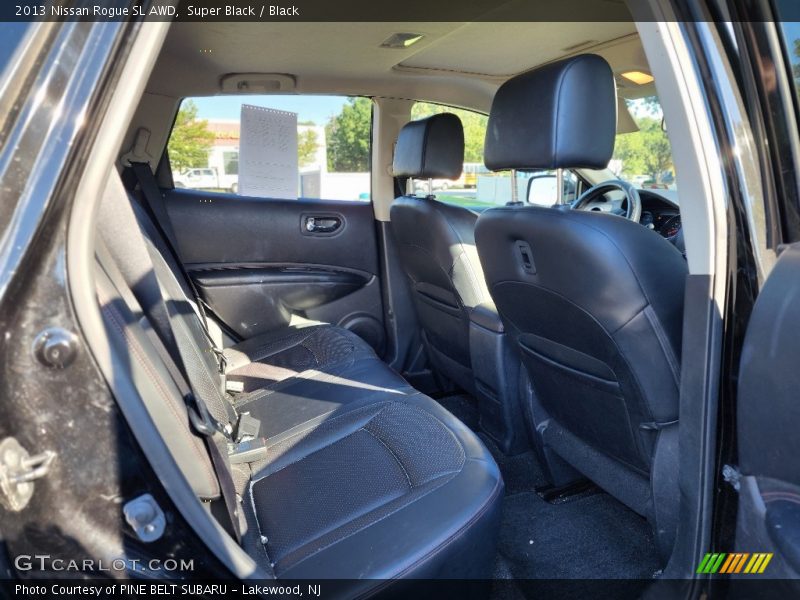 Super Black / Black 2013 Nissan Rogue SL AWD