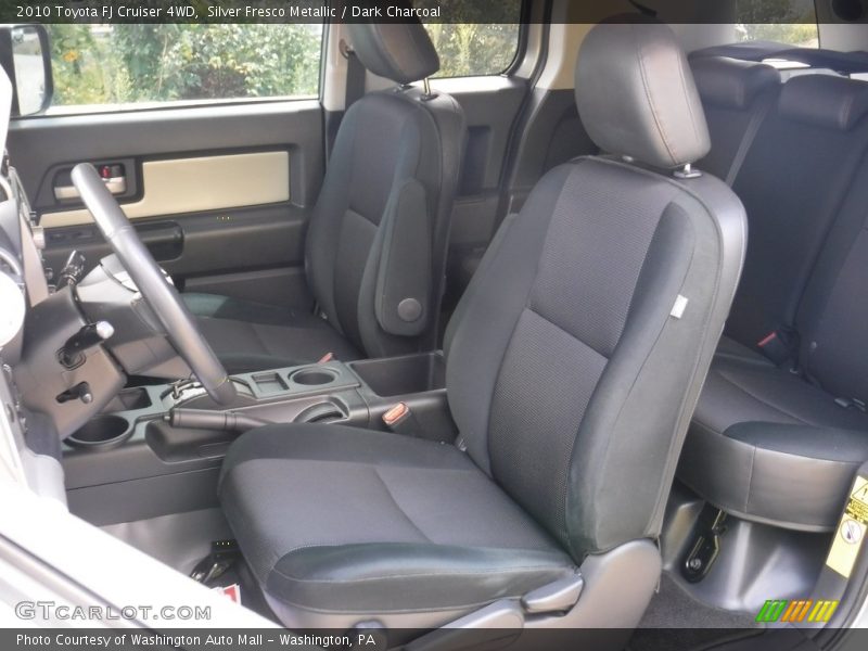 Silver Fresco Metallic / Dark Charcoal 2010 Toyota FJ Cruiser 4WD
