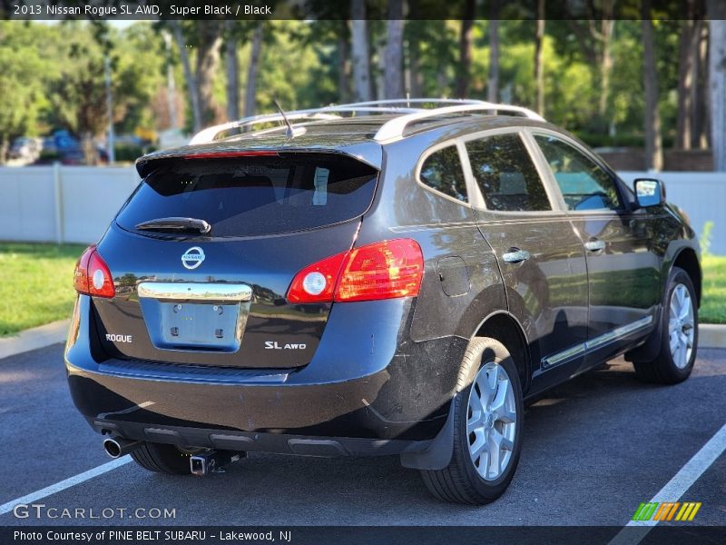 Super Black / Black 2013 Nissan Rogue SL AWD